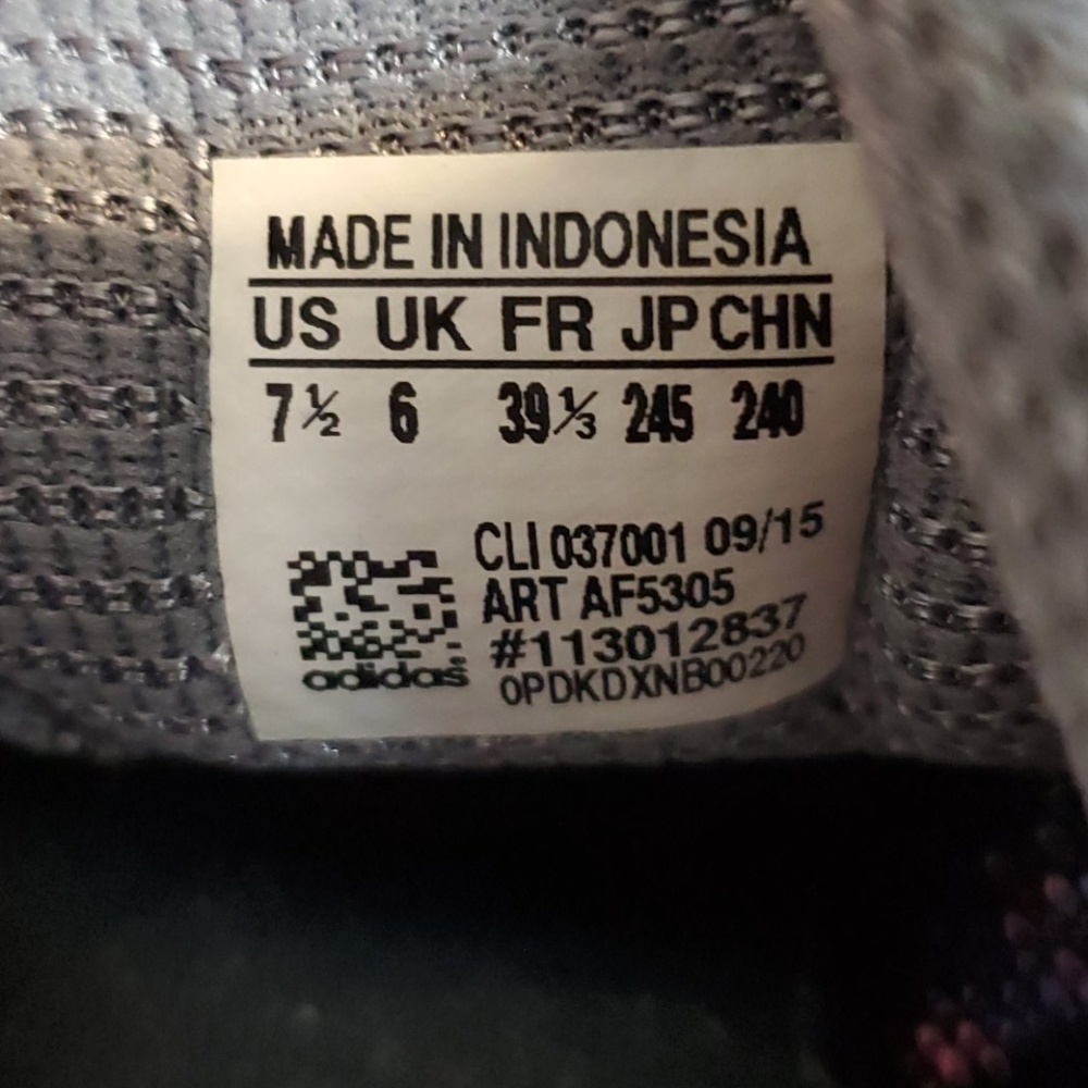 Adidas black running shoes - Picture 5 of 7